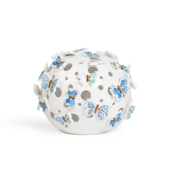 Lume sfera con farfalle