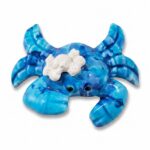 Granchio in Ceramica Blu Decorazione da Parete Marina
