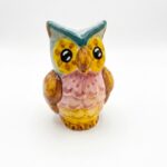 Gufo Portafortuna in Ceramica Colorata | Idea Regalo