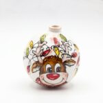 Palla di Natale in ceramica con renna