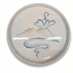 Piatto Decorativo in Ceramica Vesuvio Dipinto a Mano