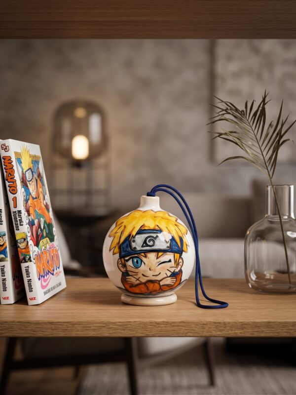 Sfera decorativa in ceramica Naruto