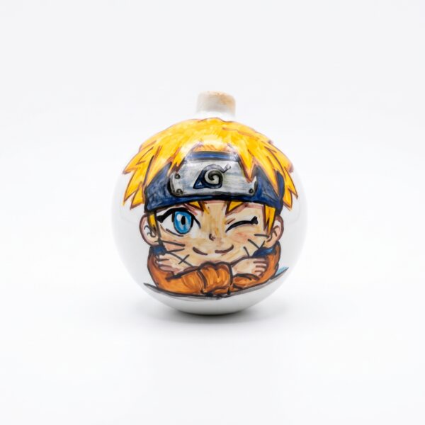 Sfera decorativa in ceramica Naruto